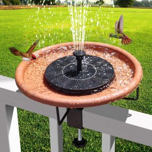 Outdoor Water Pumps for Garden Birdbaths
